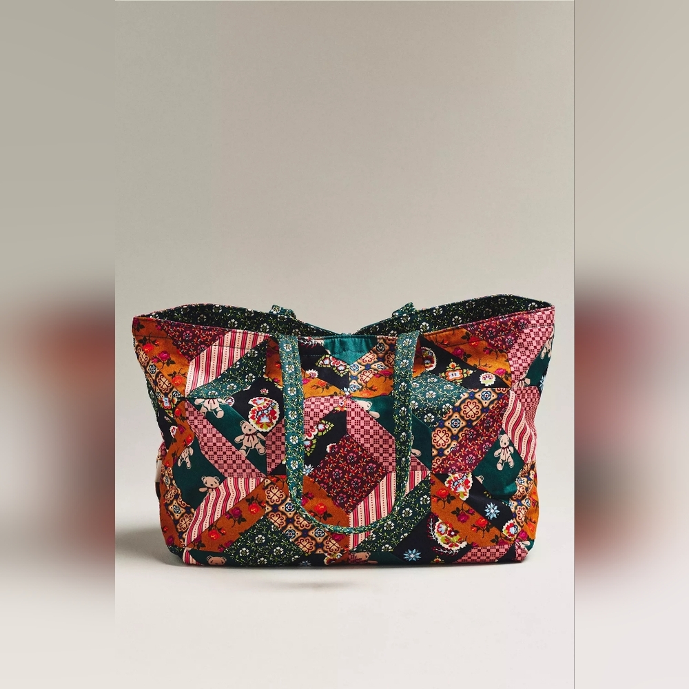 Vera Bradley x Anthropologie Hathaway Tote BNWT - Picture 3 of 3
